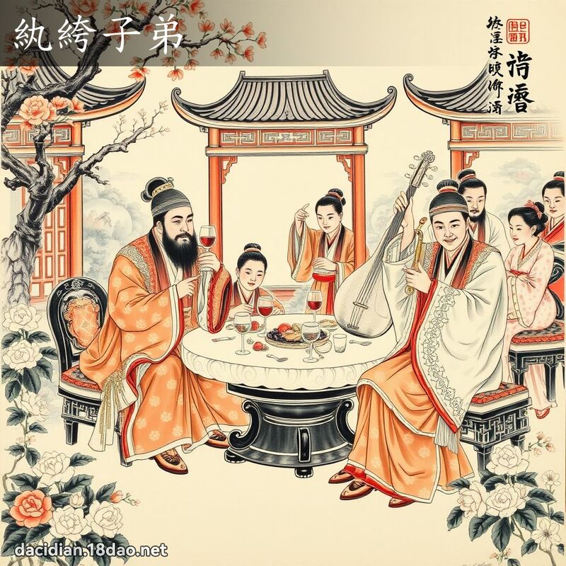 紈絝子弟 配图