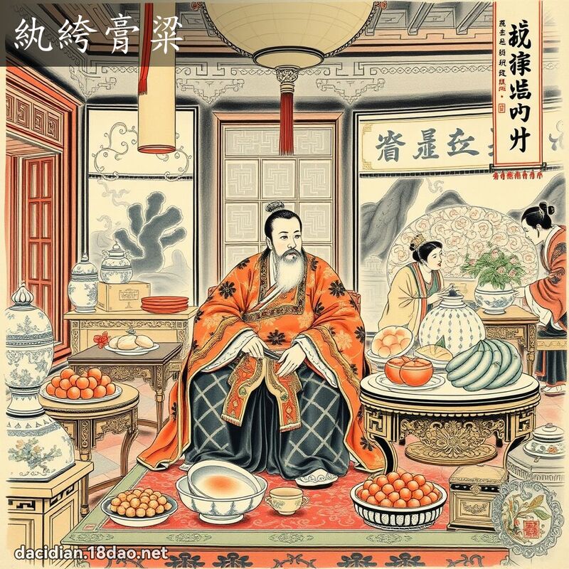 紈絝膏粱 配图
