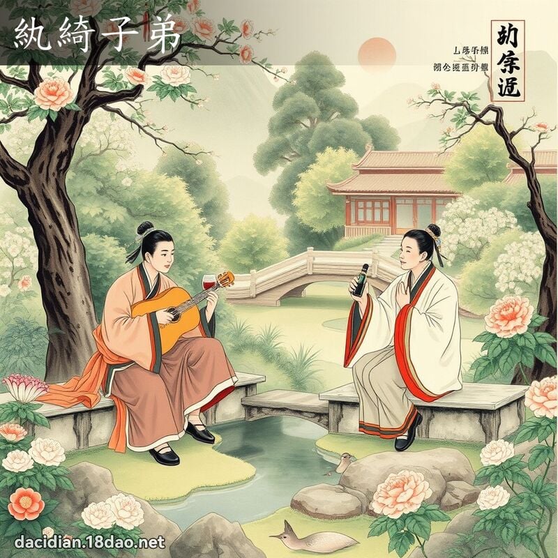紈綺子弟 配图