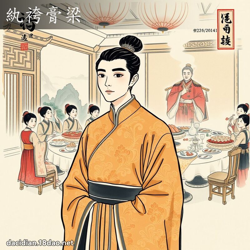 紈袴膏梁 配图