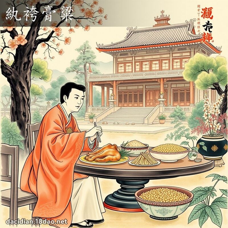 紈袴膏粱 配图