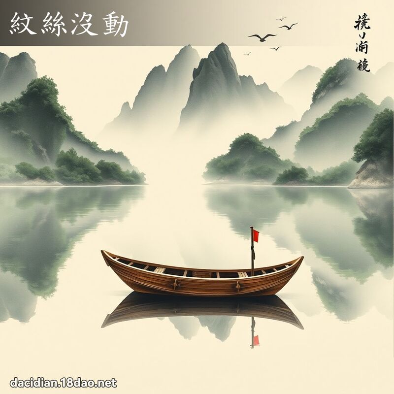 纹丝没动 配图