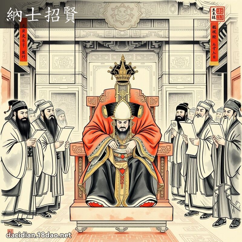 纳士招贤 配图