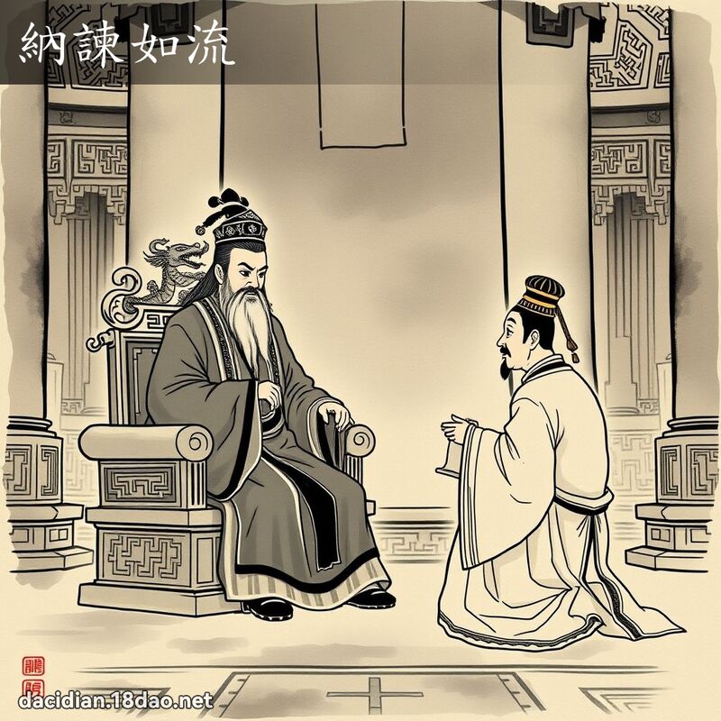 纳諫如流 配图
