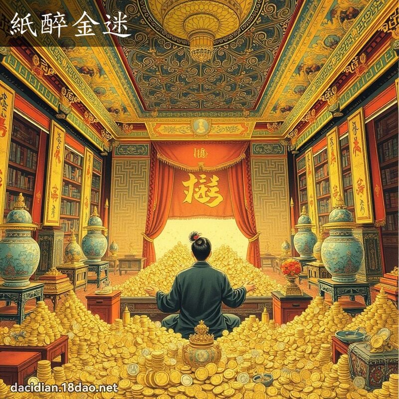 紙醉金迷 配图