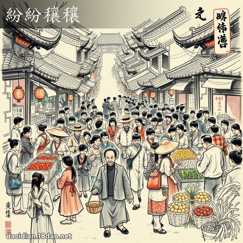 紛紛穰穰 配图