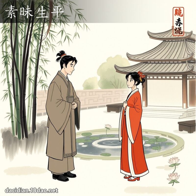 素昧生平 配图