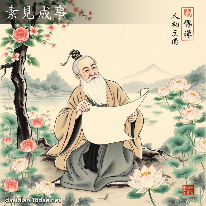 素見成事 配图