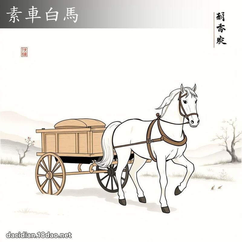 素車白馬 配图