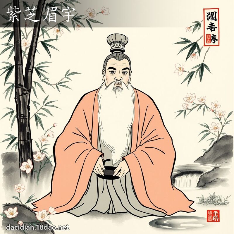 紫芝眉宇 配图