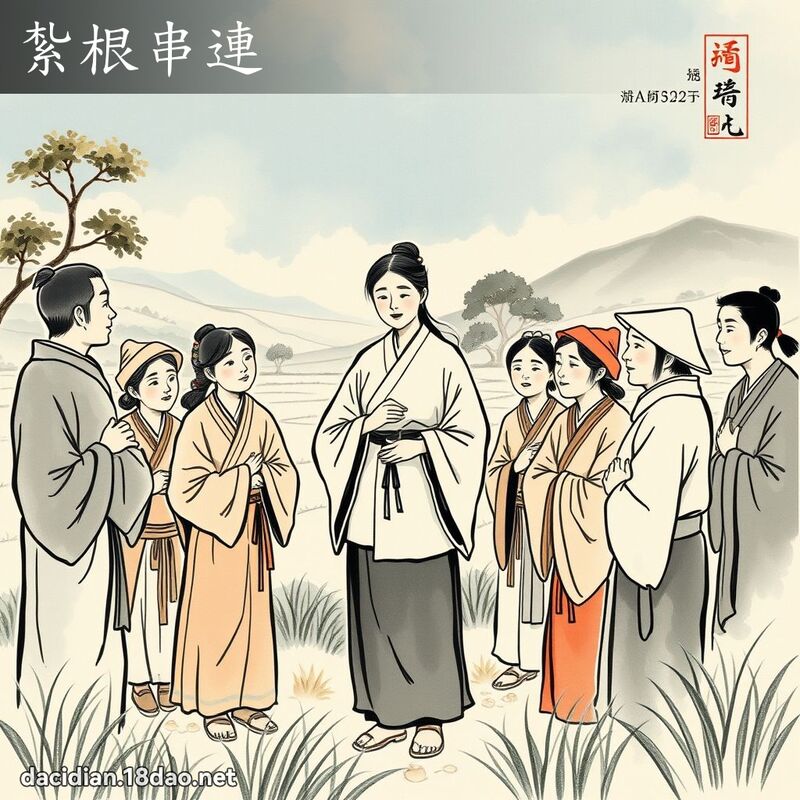 紮根串連 配图