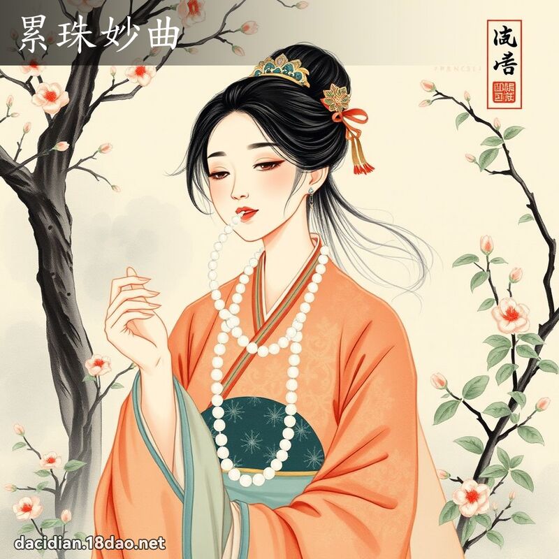 累珠妙曲 配图