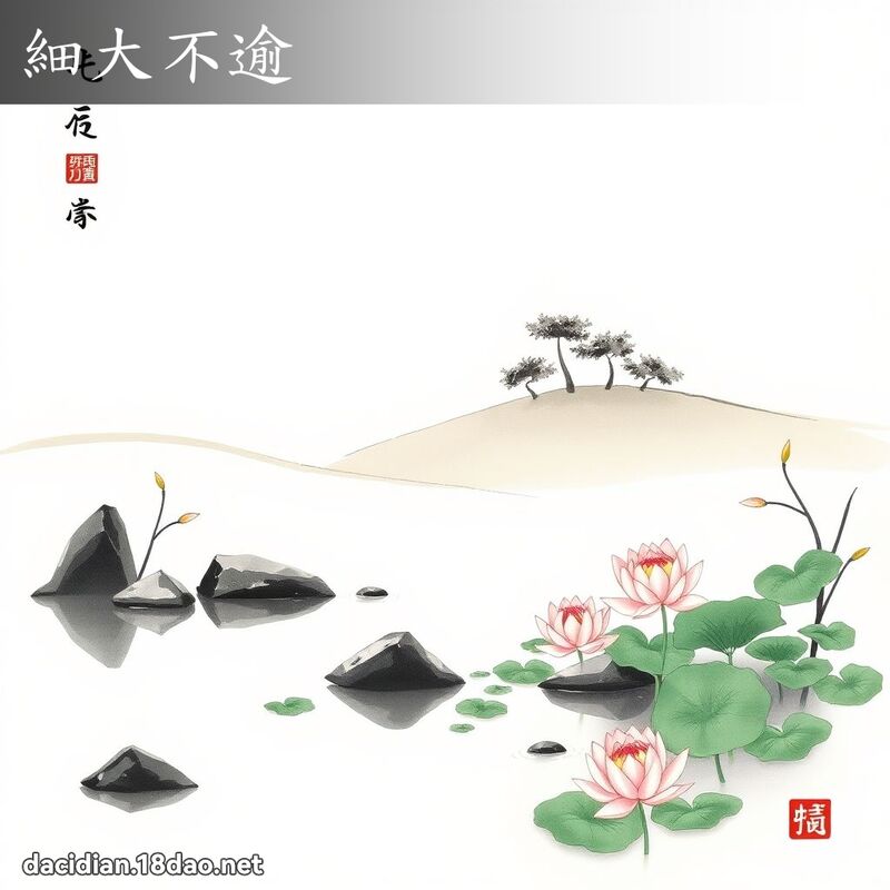 細大不逾 配图