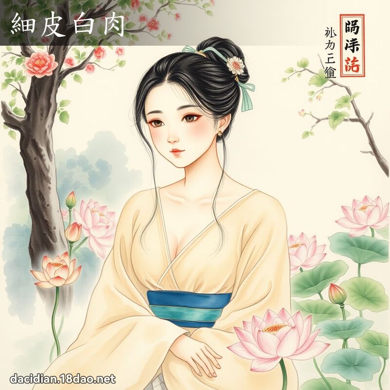 细皮白肉 配图