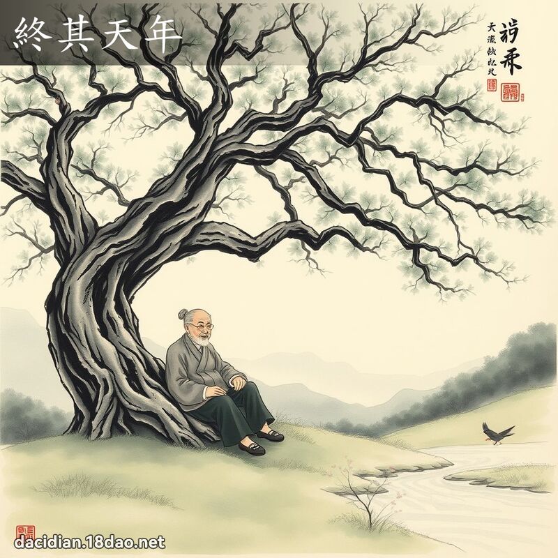 终其天年 配图