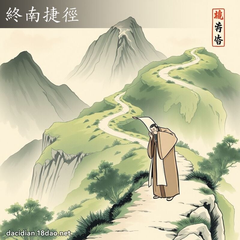 终南捷径 配图