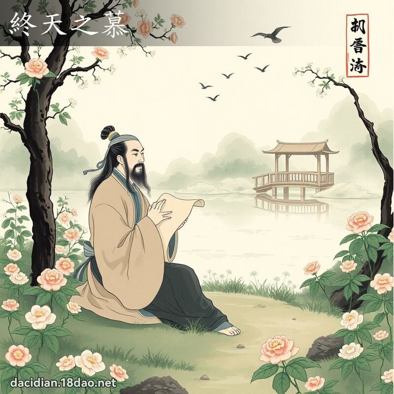 终天之慕 配图