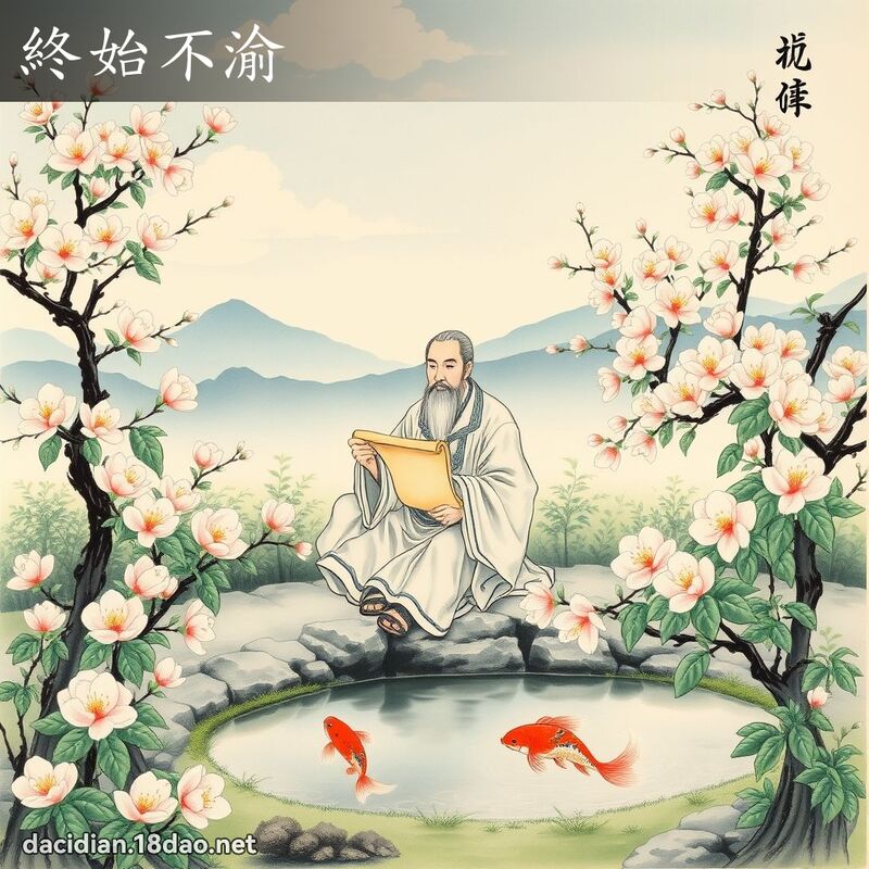 终始不渝 配图
