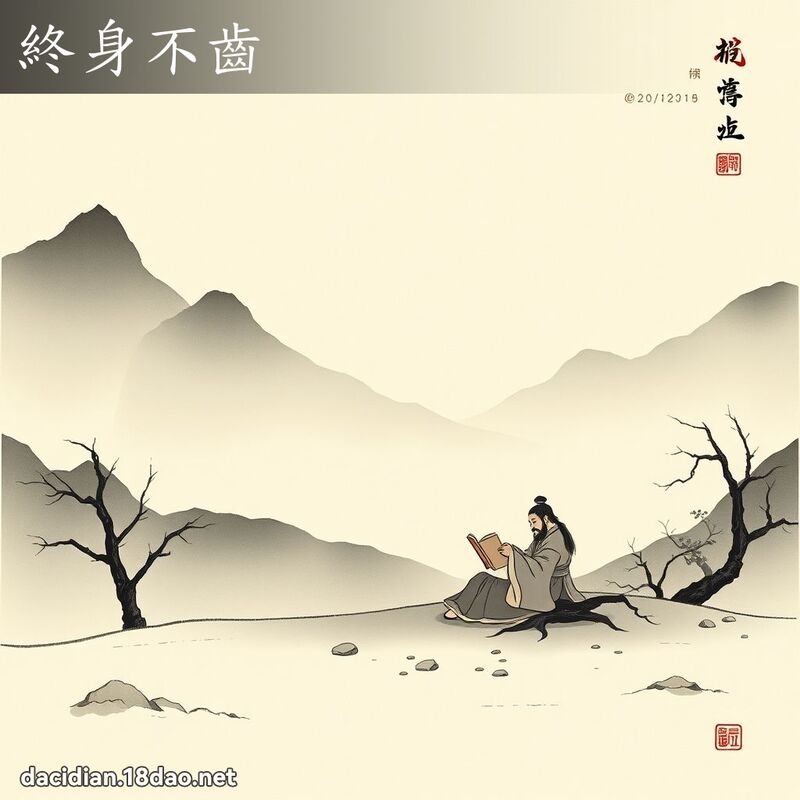 终身不齿 配图
