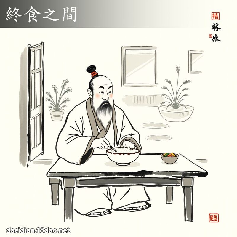 终食之间 配图