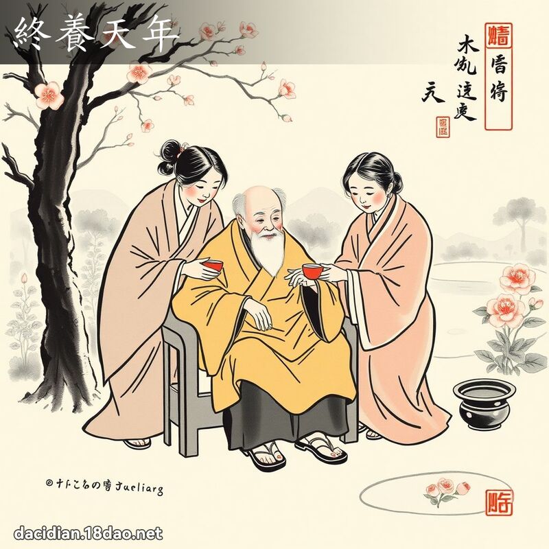 终养天年 配图