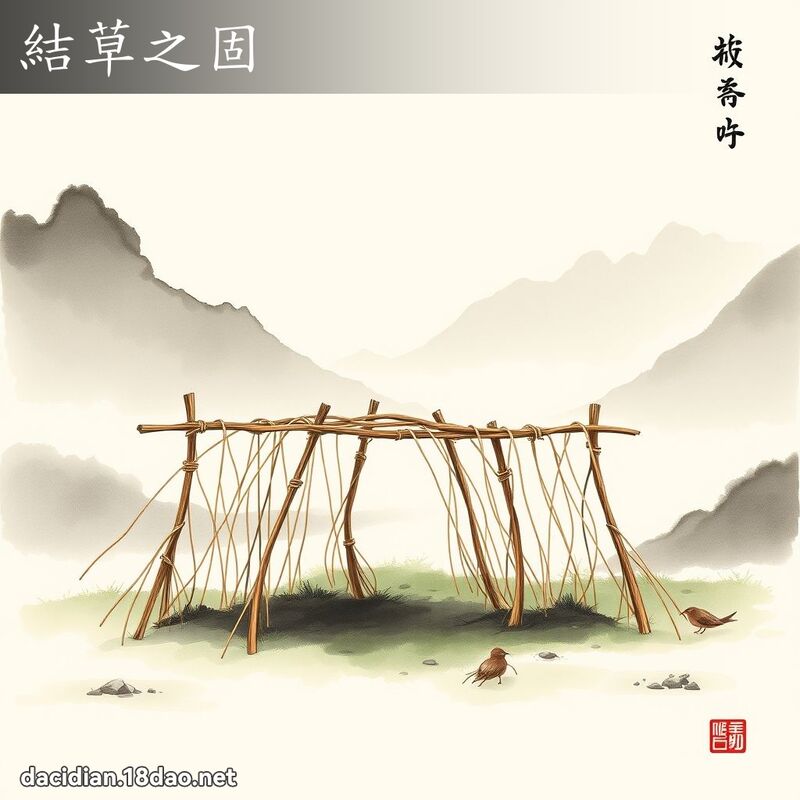 结草之固 配图