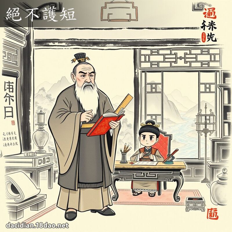 绝不护短 配图