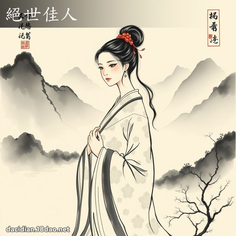 绝世佳人 配图