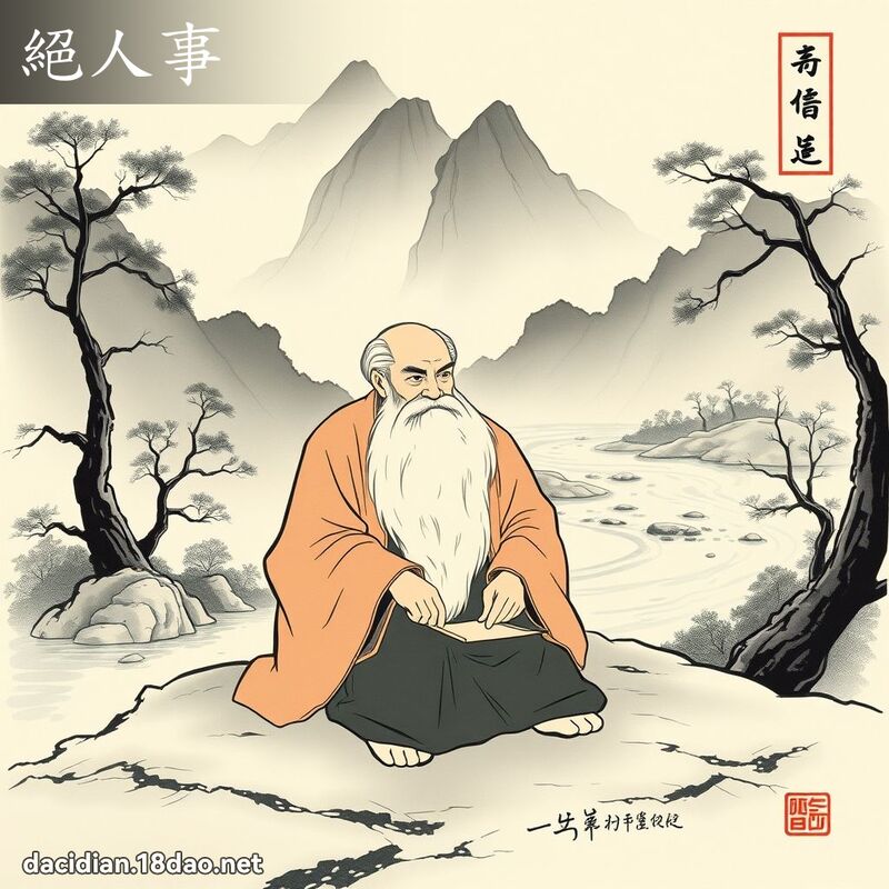 绝人事 配图