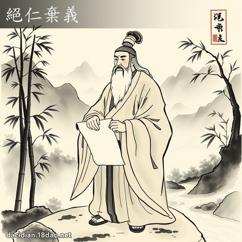 绝仁弃义 配图