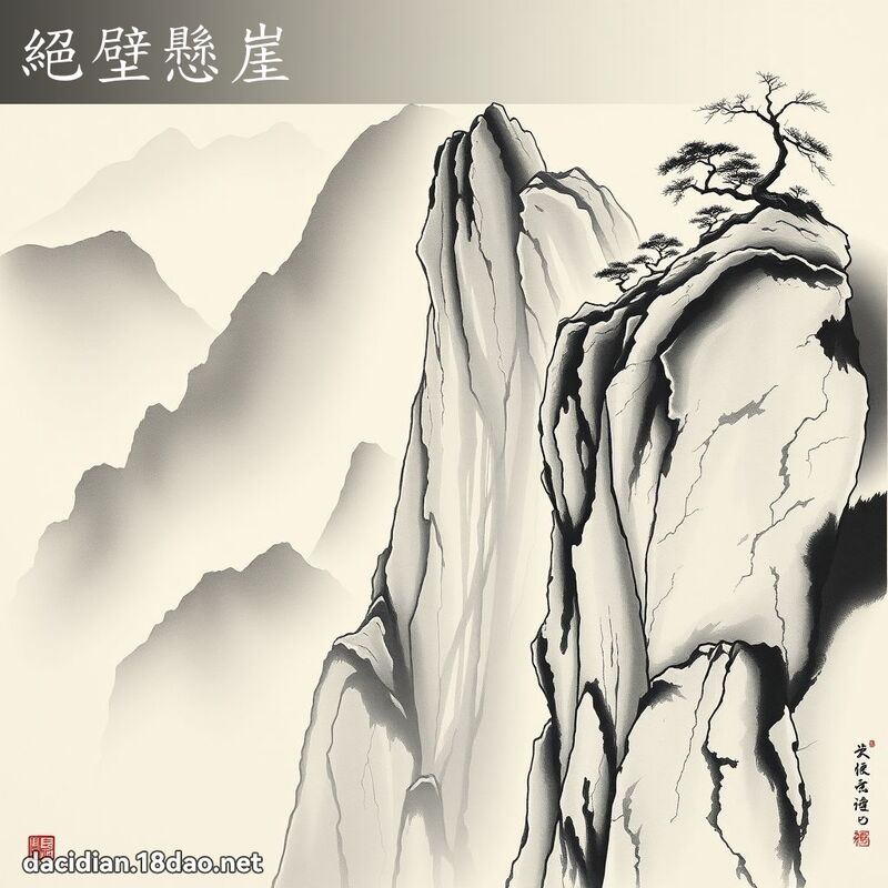 绝壁悬崖 配图