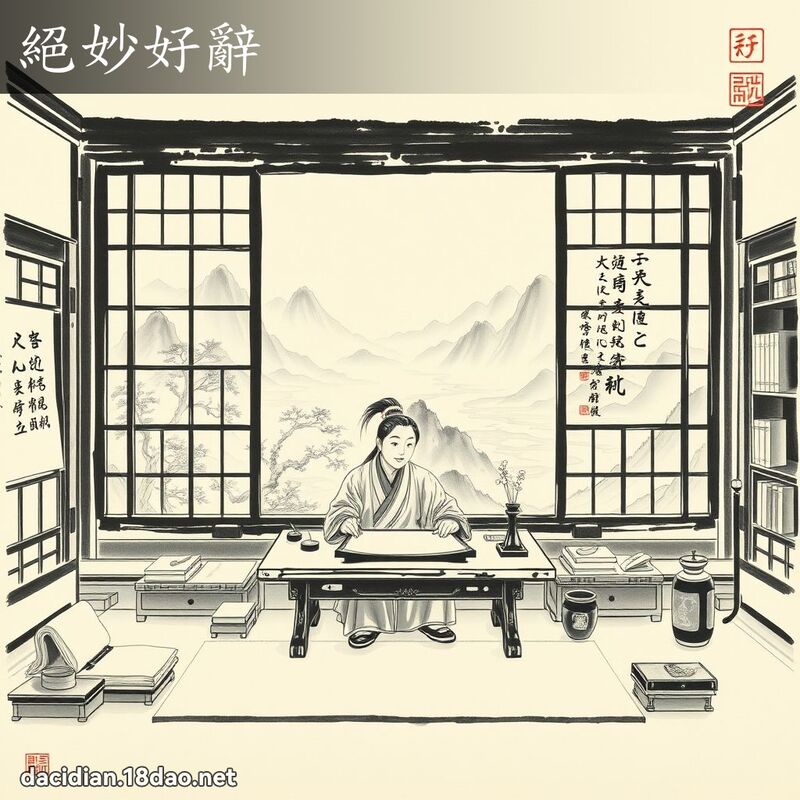 绝妙好辞 配图