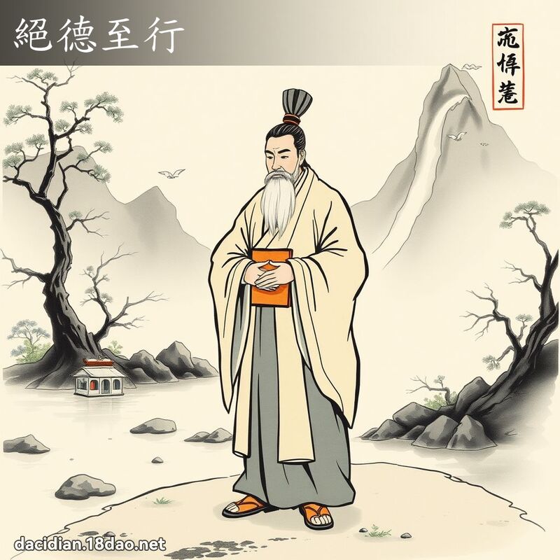 绝德至行 配图