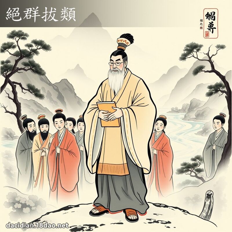 绝群拔类 配图