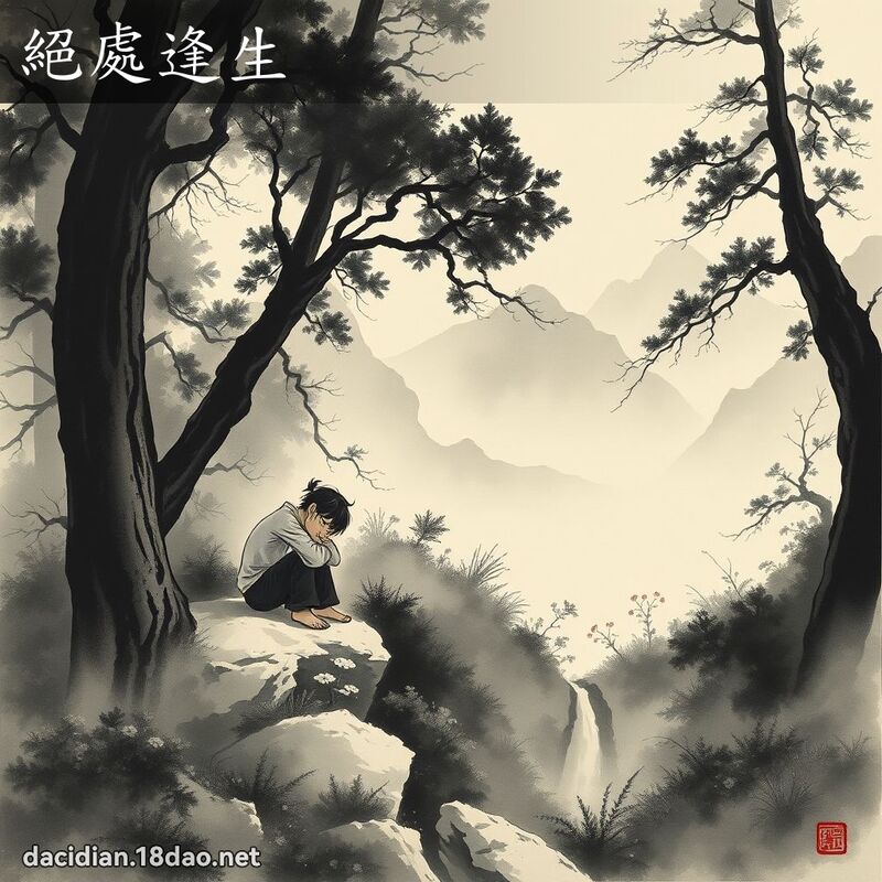 绝处逢生 配图