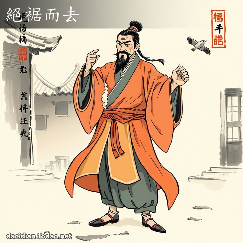 绝裾而去 配图