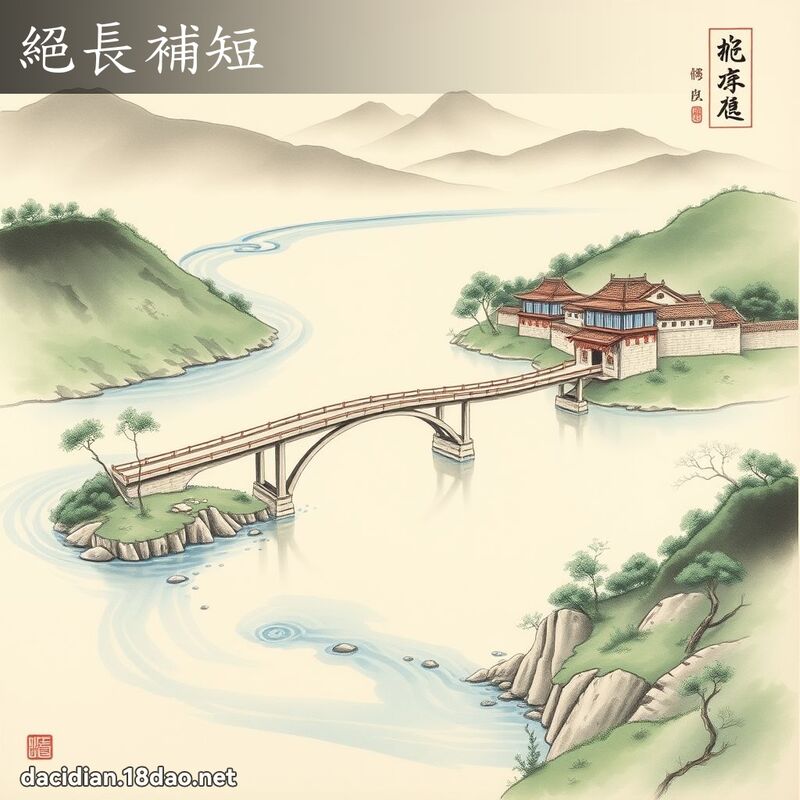 绝长补短 配图