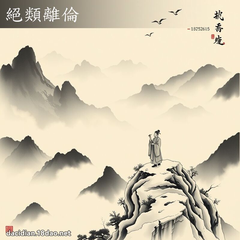 绝类离伦 配图