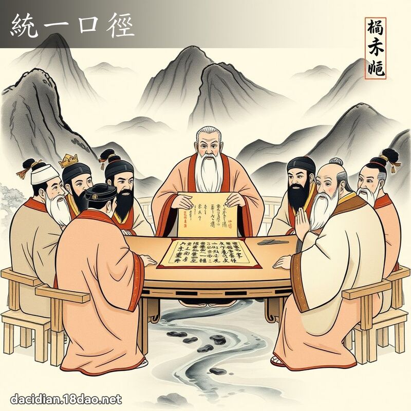 统一口径 配图