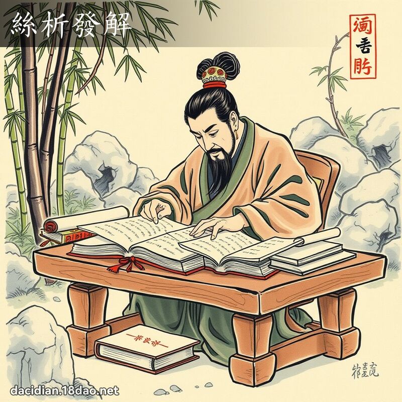 丝析发解 配图