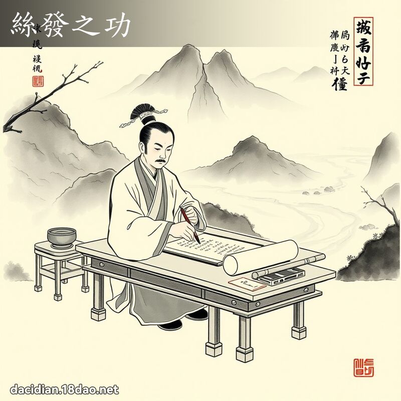 丝发之功 配图