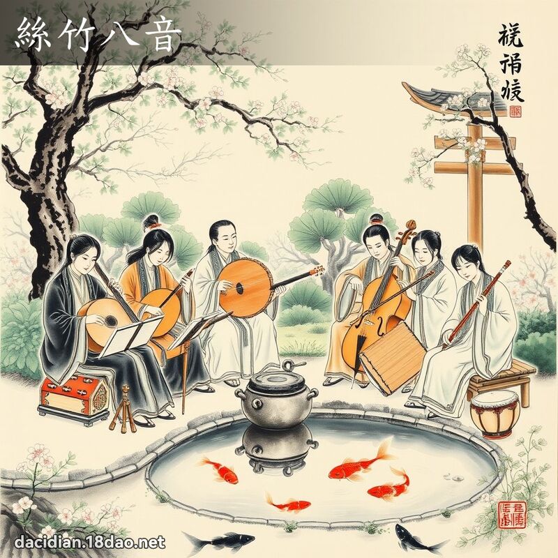 丝竹八音 配图