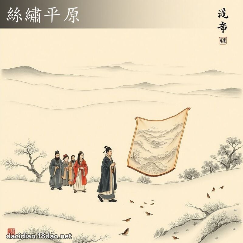 丝绣平原 配图
