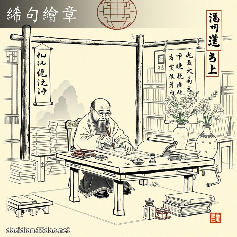 絺句绘章 配图
