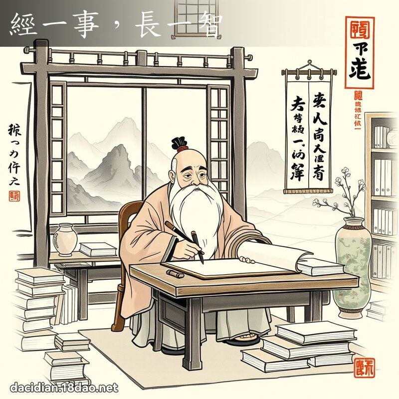 经一事,长一智 配图