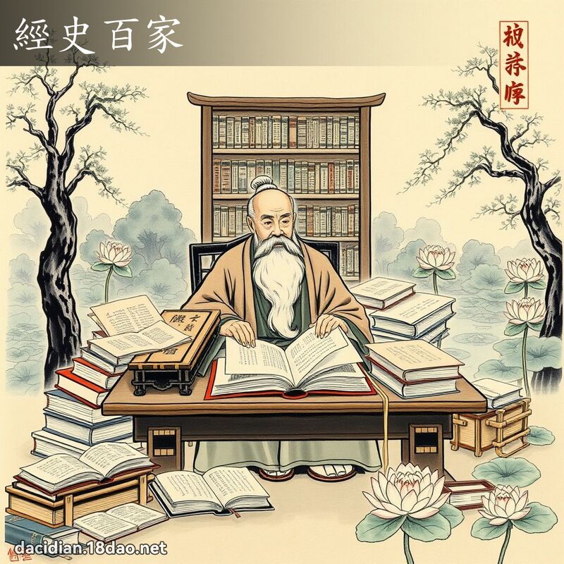 经史百家 配图