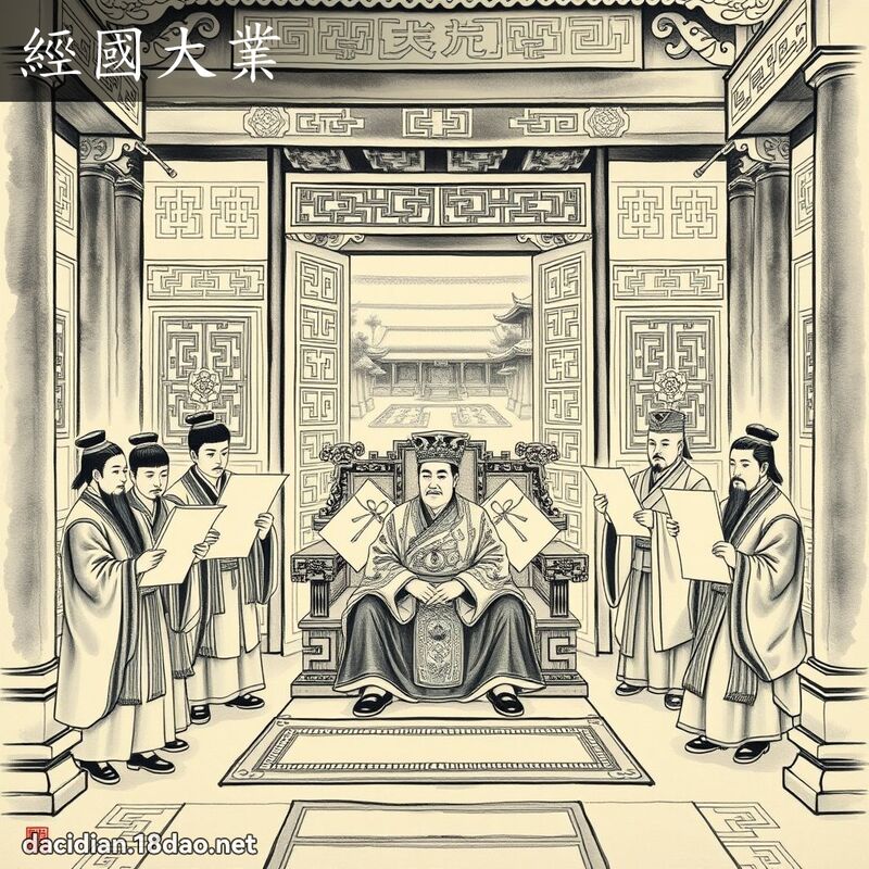 经国大业 配图