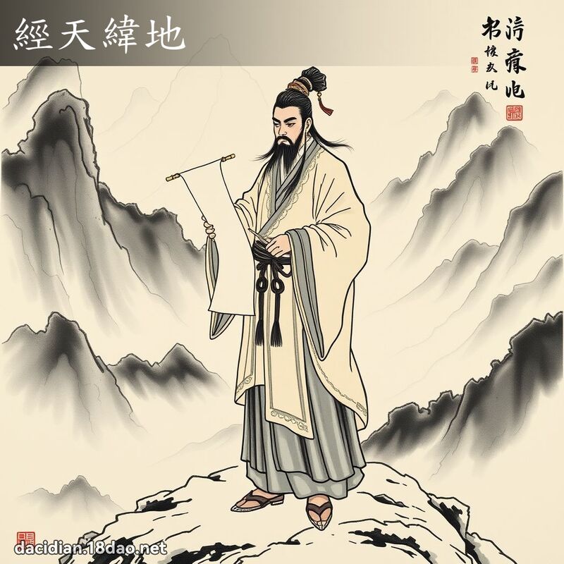 经天纬地 配图