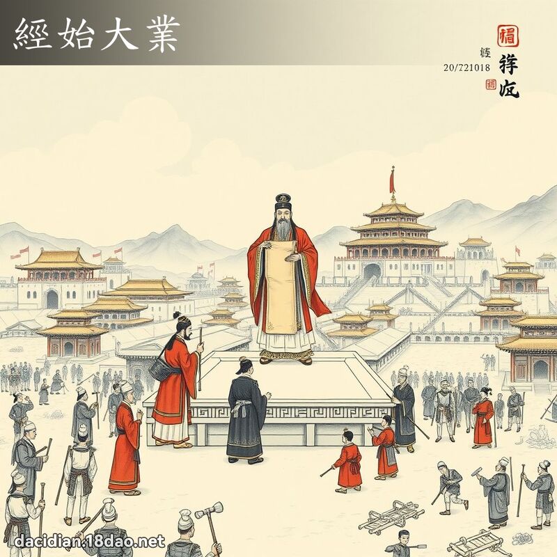 经始大业 配图