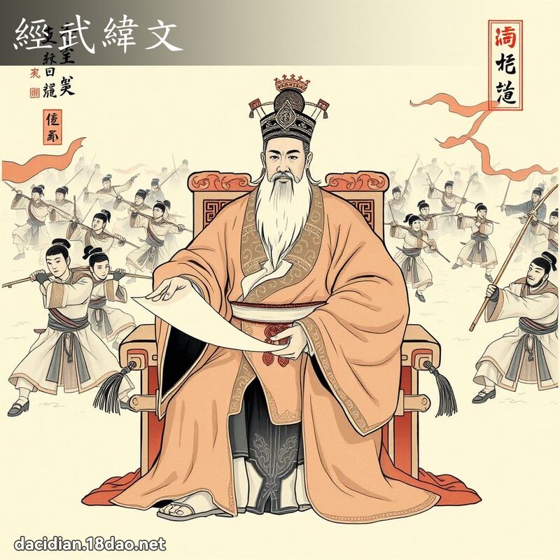 经武纬文 配图